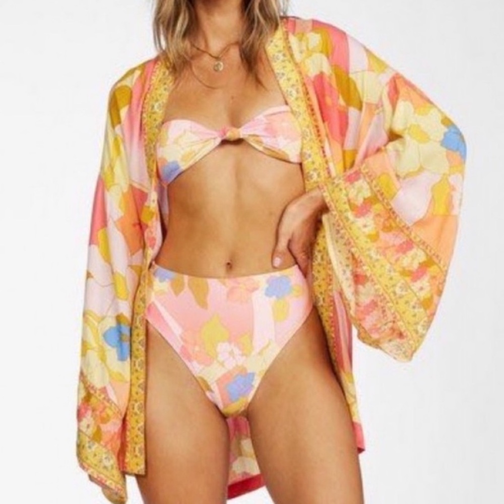 Billabong Women's Tropical kimono
